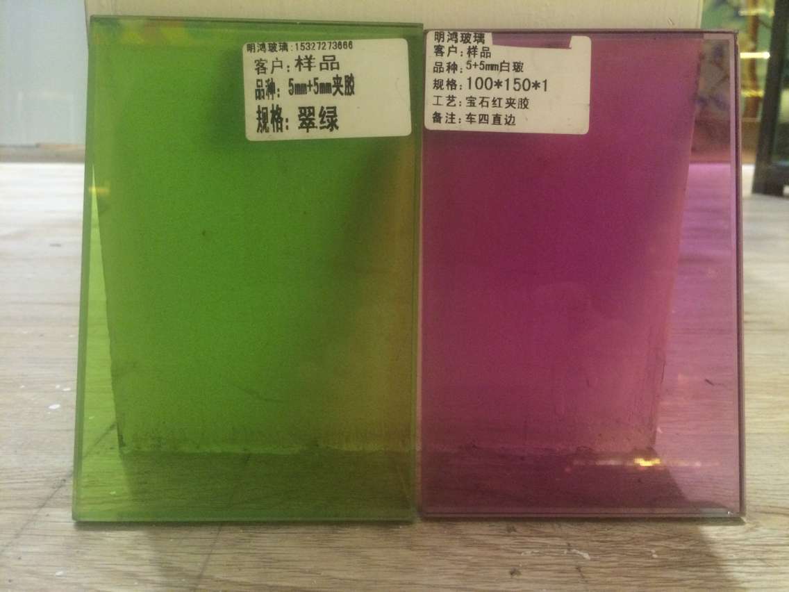 双层彩色夹胶玻璃 双层彩色夹胶玻璃
