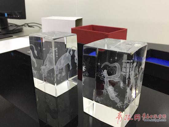 激光内雕作品 激光内雕作品