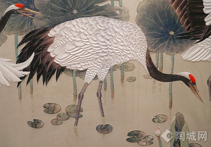 彩雕背景墙:千层釉 彩雕背景墙:千层釉